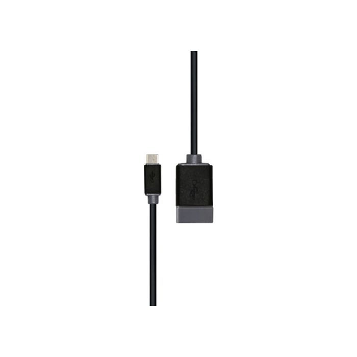 Дата кабель OTG USB 2.0 AF to Micro 5P 0.15m Prolink (PB491-0015)