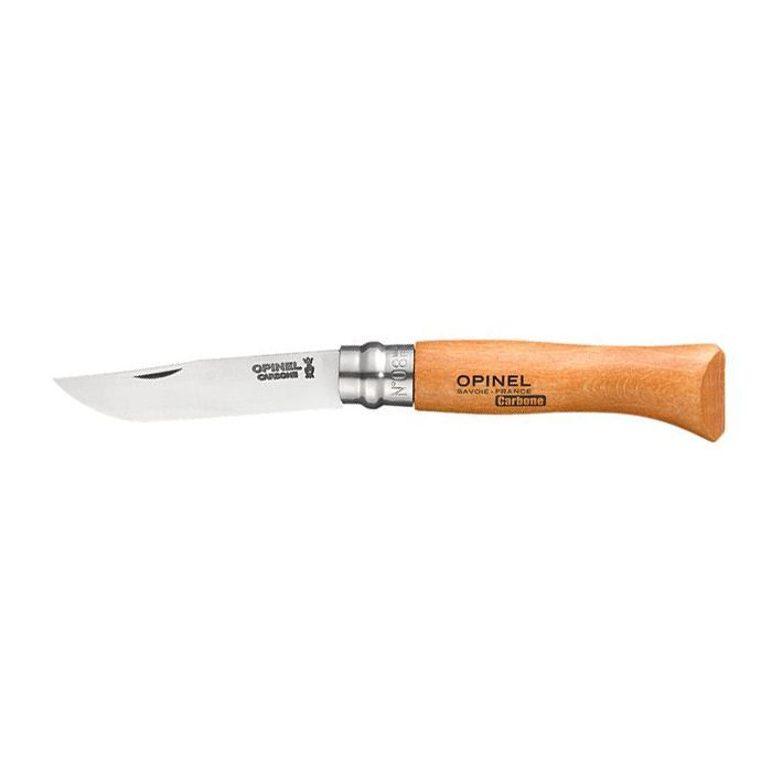 Нож Opinel №8 Carbone VRN, без упаковки (113080)