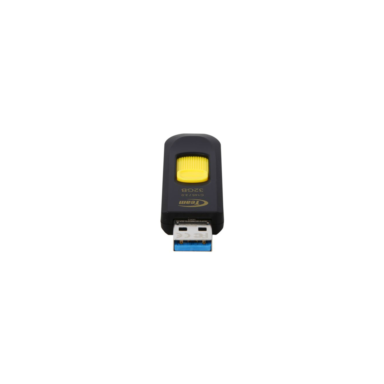 USB флеш накопитель Team 32GB C145 Yellow USB 3.0 (TC145332GY01) изображение 4