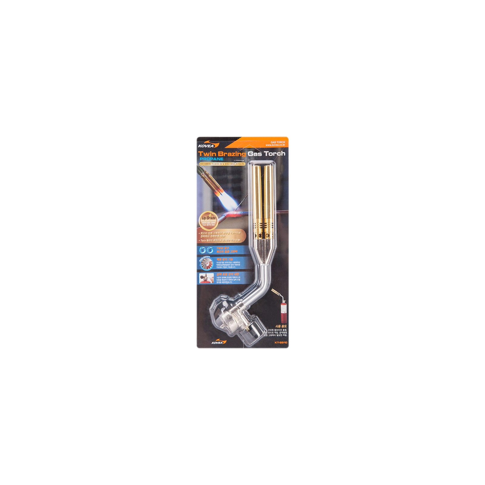 Газовий паяльник Kovea Propan Twin Brazing KT-2910 (8806372093037) зображення 3