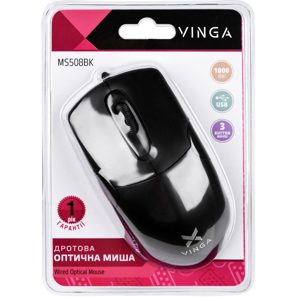 Мышка Vinga MS-508BK изображение 7