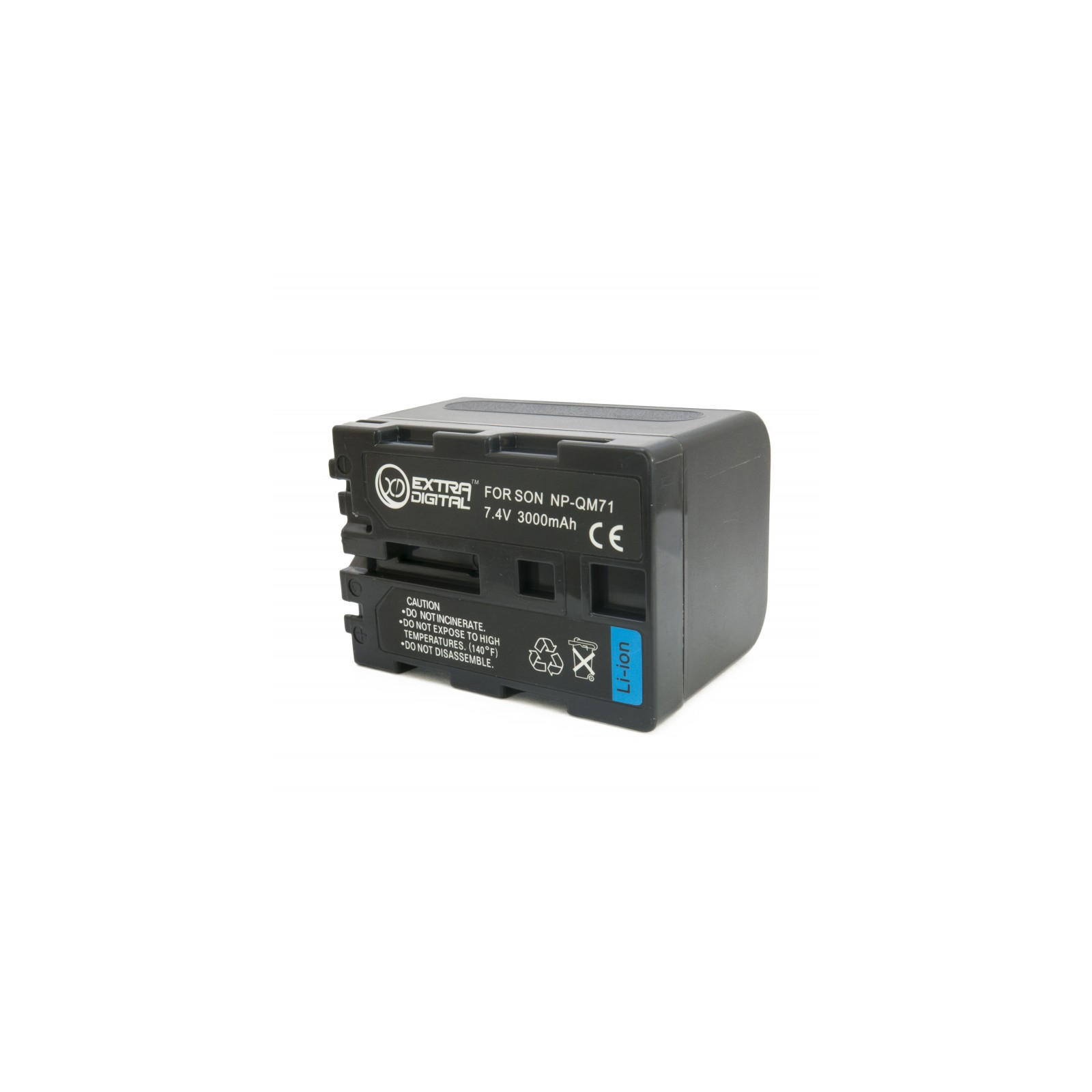 Акумулятор до фото/відео Extradigital Sony NP-QM71 (BDS2665) зображення 2