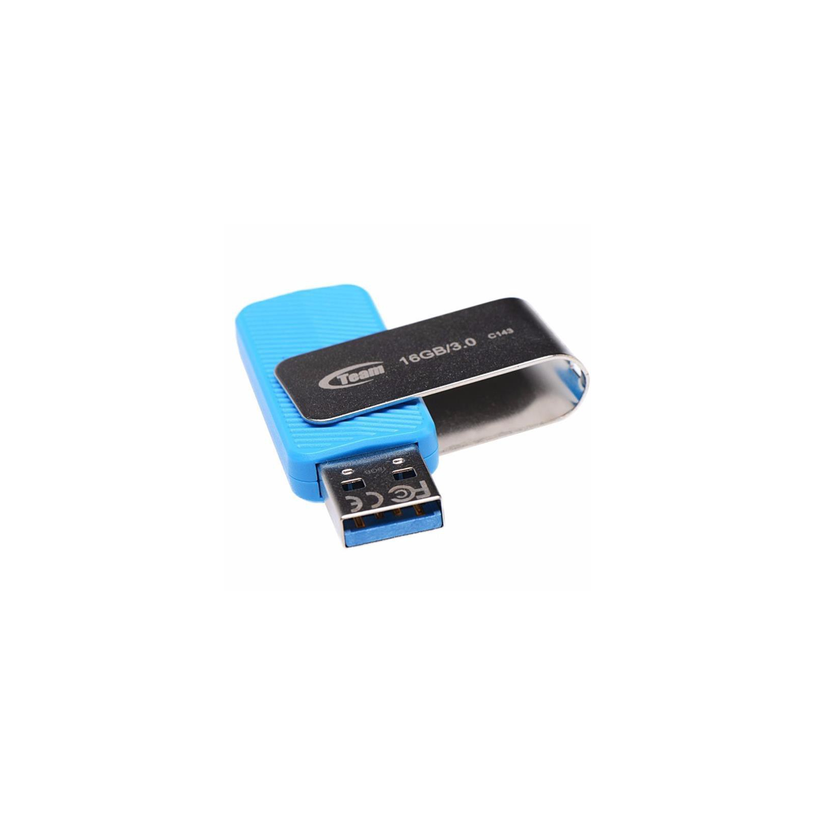 USB флеш накопитель Team 128GB C143 Brown USB 3.0 (TC1433128GN01) изображение 3
