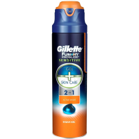 Гель для бритья Gillette Fusion ProGlide Sensitive Active Sport 170 мл (7702018357970)