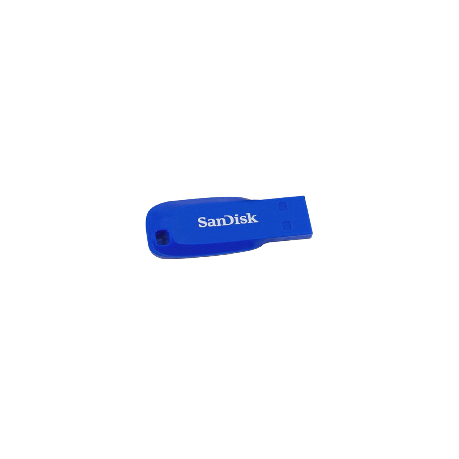 USB флеш накопичувач SanDisk 8GB Cruzer Blade Blue Electric USB 2.0 (SDCZ50C-008G-B35BE) зображення 2