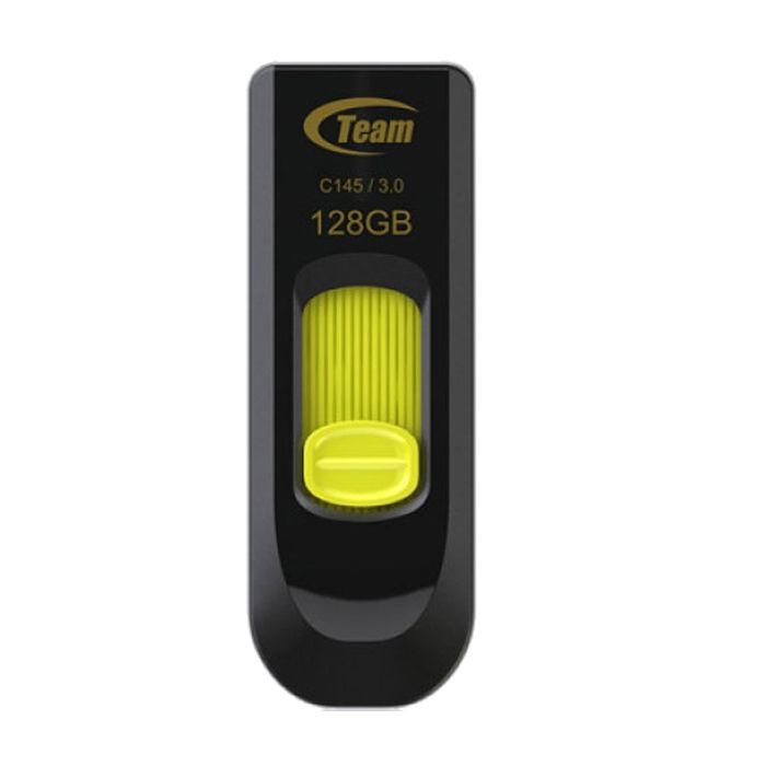 USB флеш накопитель Team 128GB C145 Yellow USB 3.0 (TC1453128GY01)