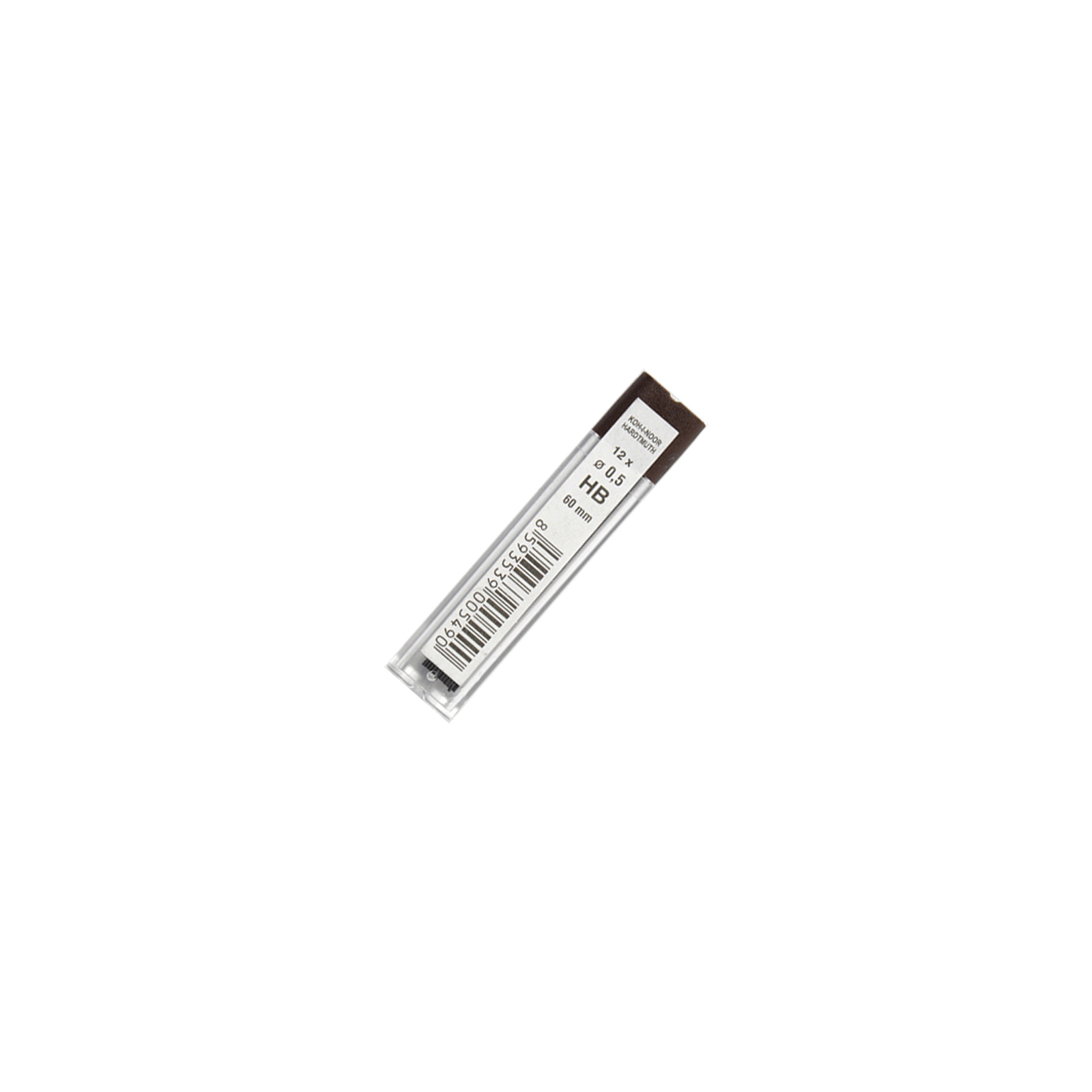 Грифель для механического карандаша Koh-i-Noor 4152.HB, 0.5 мм, 12шт (41520HB005PK)