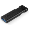 USB флеш накопитель Verbatim 16GB PinStripe Black USB 3.2 (49316) изображение 3