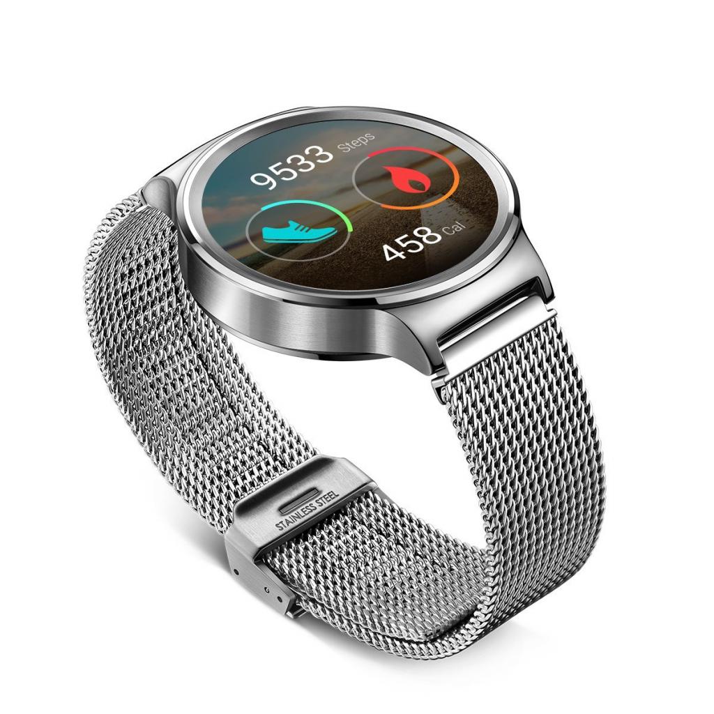 Смарт-годинник Huawei Watch Silver Steel зображення 3