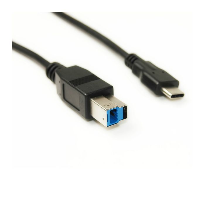 Кабель для принтера USB-C 3.0 to BM 1.5m PowerPlant (KD00AS1275) изображение 2