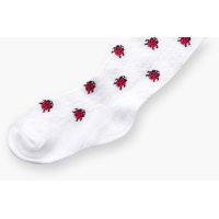 Колготки детские Bross с божьими коровками белые (12194-3-5G-white) изображение 2