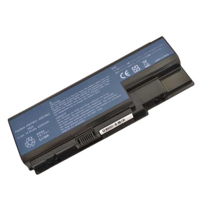 Аккумулятор для ноутбука AlSoft Acer AS07B32 5200mAh 8cell 14.8V Li-ion (A41116) изображение 2