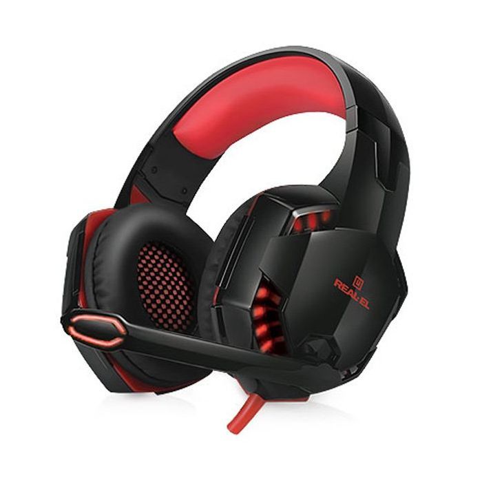 Наушники REAL-EL GDX-8000 VIBRATION SURROUND 7.1 BACKLIT