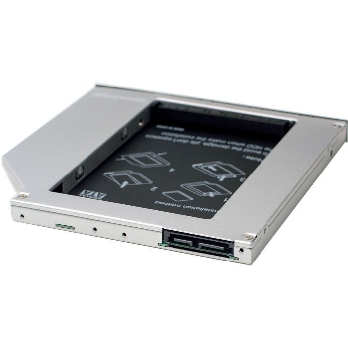 Фрейм-переходник Grand-X HDD 2.5'' to notebook 9.5 mm ODD SATA/mSATA (HDC-24N) изображение 2