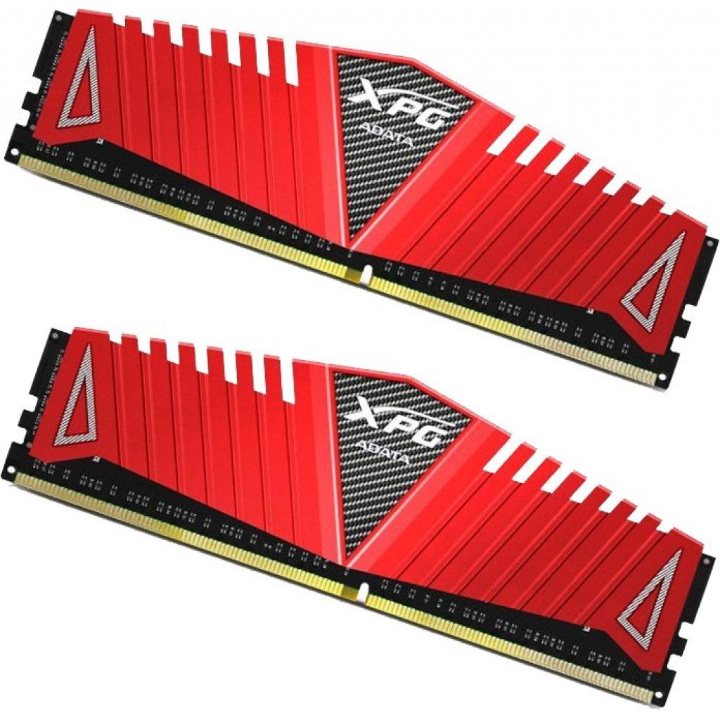 Модуль пам'яті для комп'ютера DDR4 16GB (2x8GB) 3000 MHz XPG Z1-HS Red ADATA (AX4U300038G16-DRZ) зображення 3