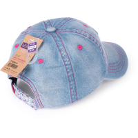 Кепка детская Kitti джинсовая со звездой (Y8300-9-54G-blue) изображение 2