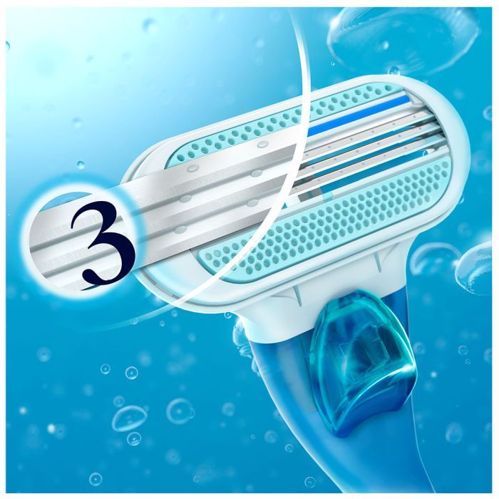 Бритва Gillette Venus Smooth станок + сменные картриджи 3 шт. (7702018469826) изображение 2