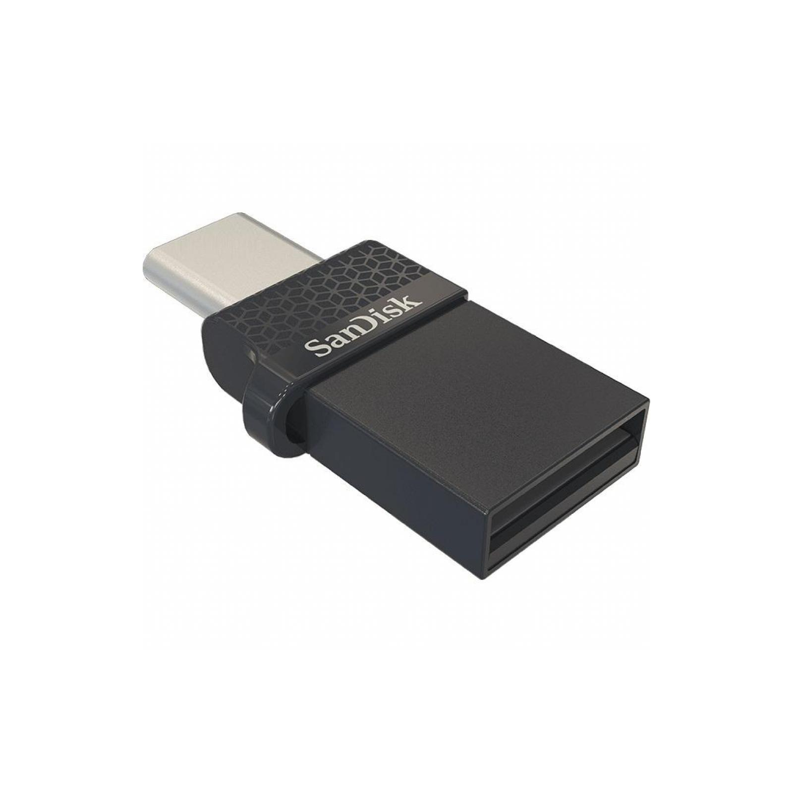 USB флеш накопичувач SanDisk 64GB Dual USB 2.0/Type-C (SDDDC1-064G-G35) зображення 3