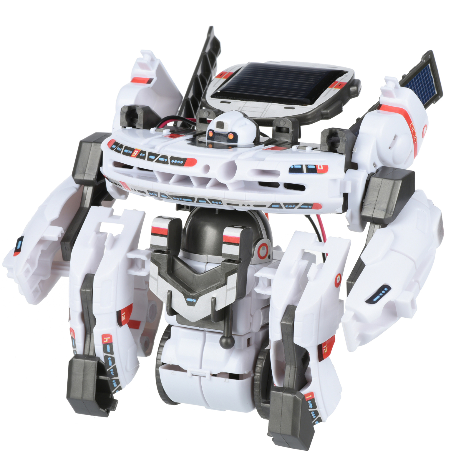 Конструктор Same Toy Робот-конструктор Космический флот 7 в 1 на солнечной батаре (2117UT) изображение 2