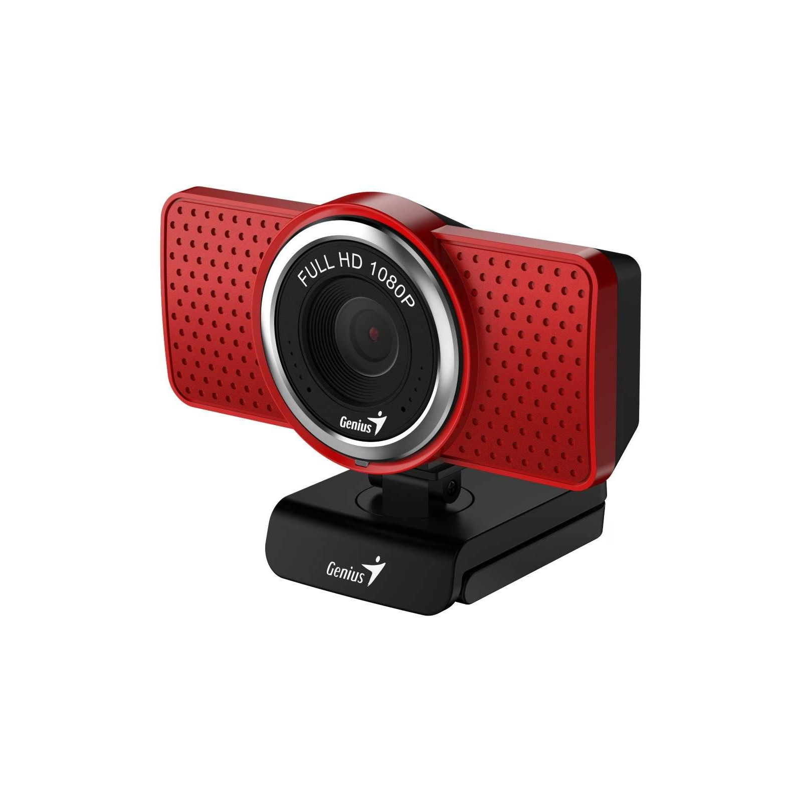 Веб-камера Genius ECam 8000 Full HD Red (32200001401) изображение 2
