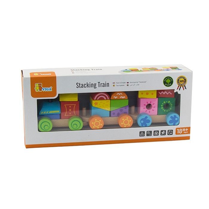Конструктор Viga Toys Потяг (50534)
