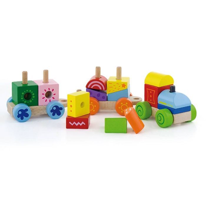 Конструктор Viga Toys Потяг (50534) зображення 3