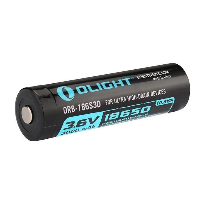 Аккумулятор Olight 18650 HDС (15А) 3000mAh (ORB-186S30)