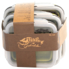 Набор туристической посуды Tramp из 3х контейнеров силиконовых 400/700/1000ml olive (TRC-089-olive) изображение 5