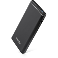 Батарея универсальная Vinga 10000 mAh QC3.0 PD aluminium black (BTPB1010QCALBK) изображение 4