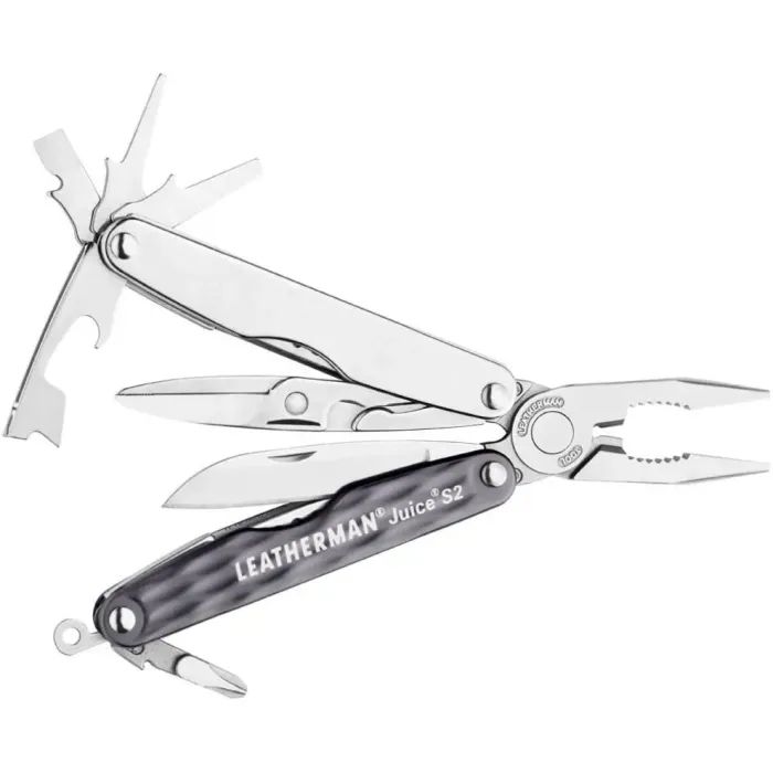 Мультитул Leatherman Juice S2- GRANITE GRAY, кожаный чехол, подарочная коробка (831985) изображение 11