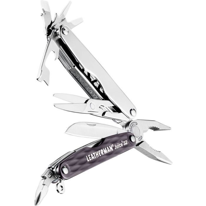 Мультитул Leatherman Juice S2- GRANITE GRAY, кожаный чехол, подарочная коробка (831985) изображение 2