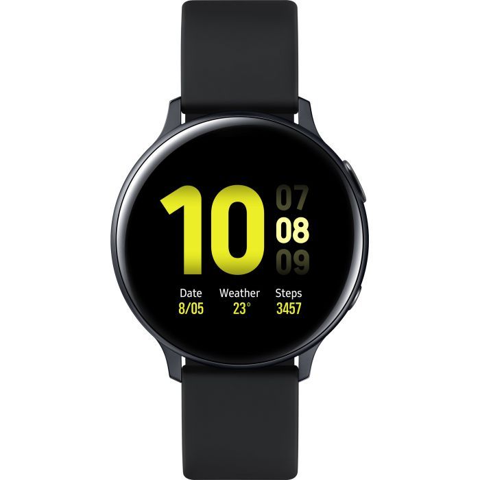 Смарт-часы Samsung SM-R820/4 (Galaxy Watch Active2 44mm Alu) Black (SM-R820NZKASEK)