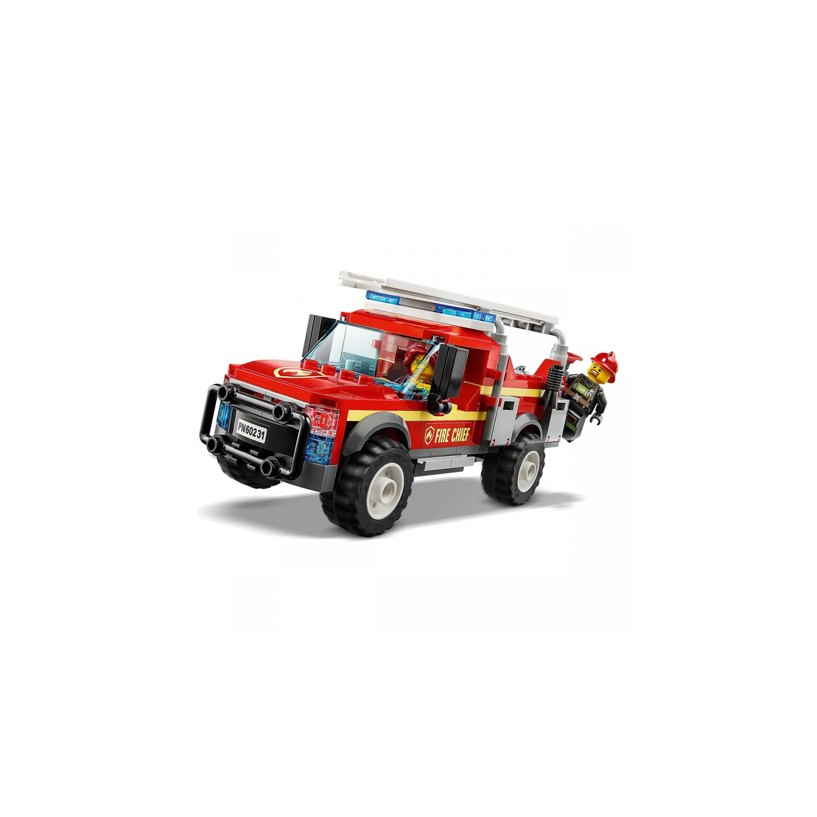 Конструктор LEGO City Грузовик начальника пожарной охраны 201 деталь (60231) изображение 5