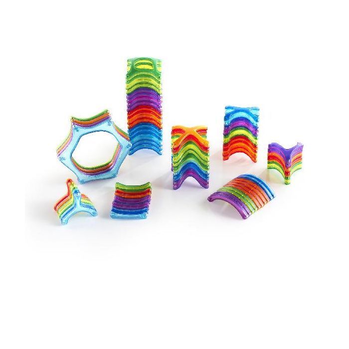 Конструктор Guidecraft PowerClix Organics 74 детали (G9432) изображение 3