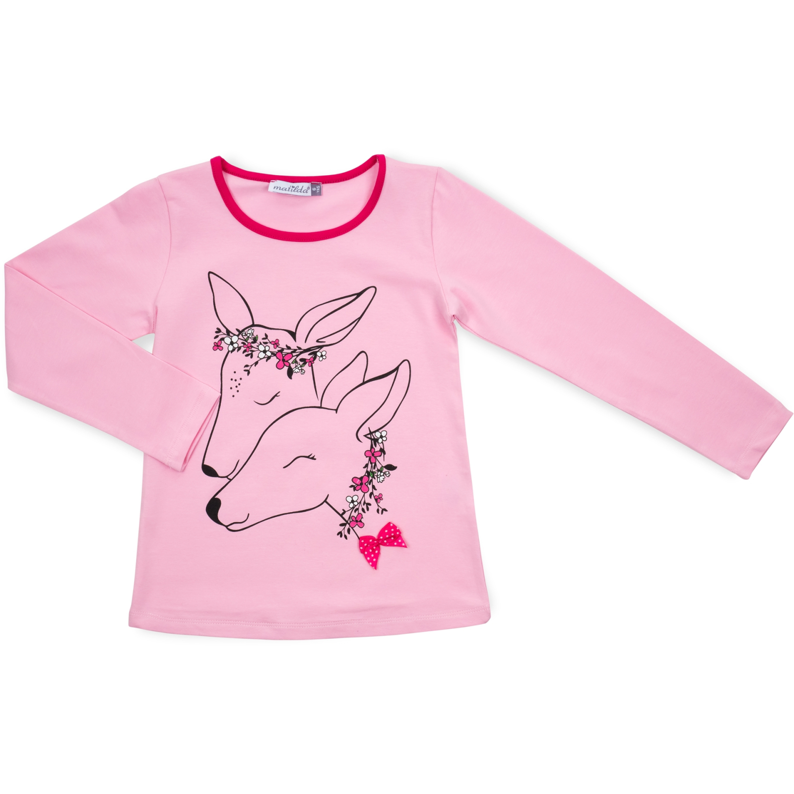 Пижама Matilda с оленями (10817-3-128G-pink) изображение 2