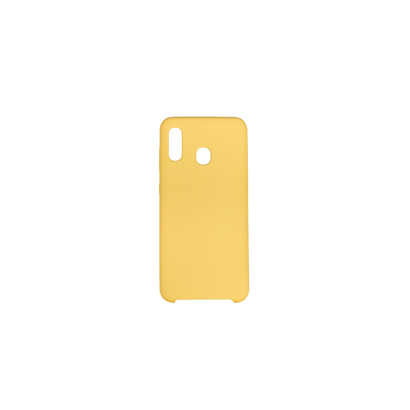 Чохол до мобільного телефона ColorWay ColorWay Liquid Silicone для Samsung Galaxy A30 Yellow (CW-CLSSGA305-YL)