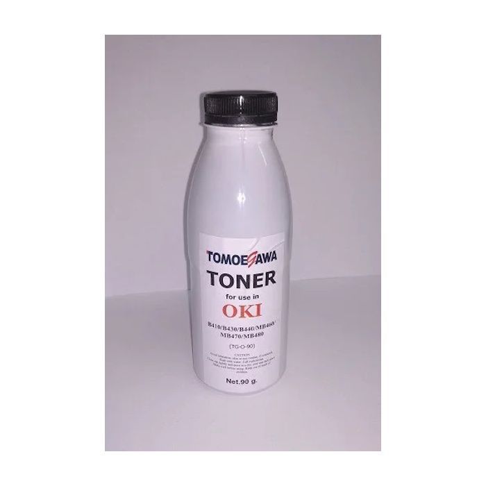 Тонер OKI B410/B430/B440/MB460/MB470/MB480, 90г Tomoegawa (TG-O-90)