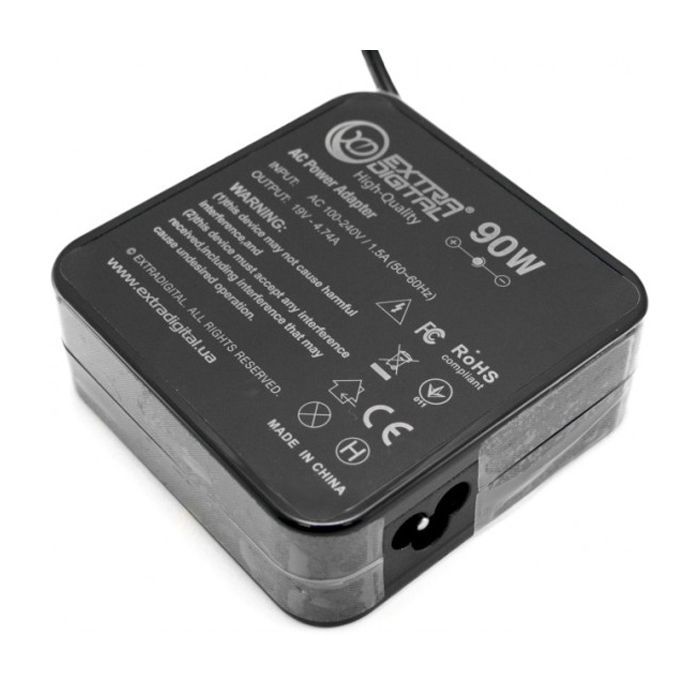Блок питания к ноутбуку Extradigital Samsung 19V, 4.74A, 90W (5.5x3.0) High Quality (PSS3856) изображение 2