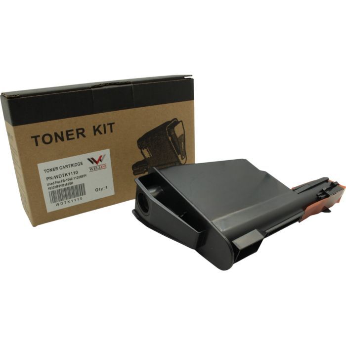 Тонер-картридж Welldo Kyocera TK-1110/ чип 2.5K (WDTK1110) изображение 2