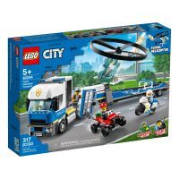Конструктор LEGO Перевезення поліцейського гелікоптера (60244)
