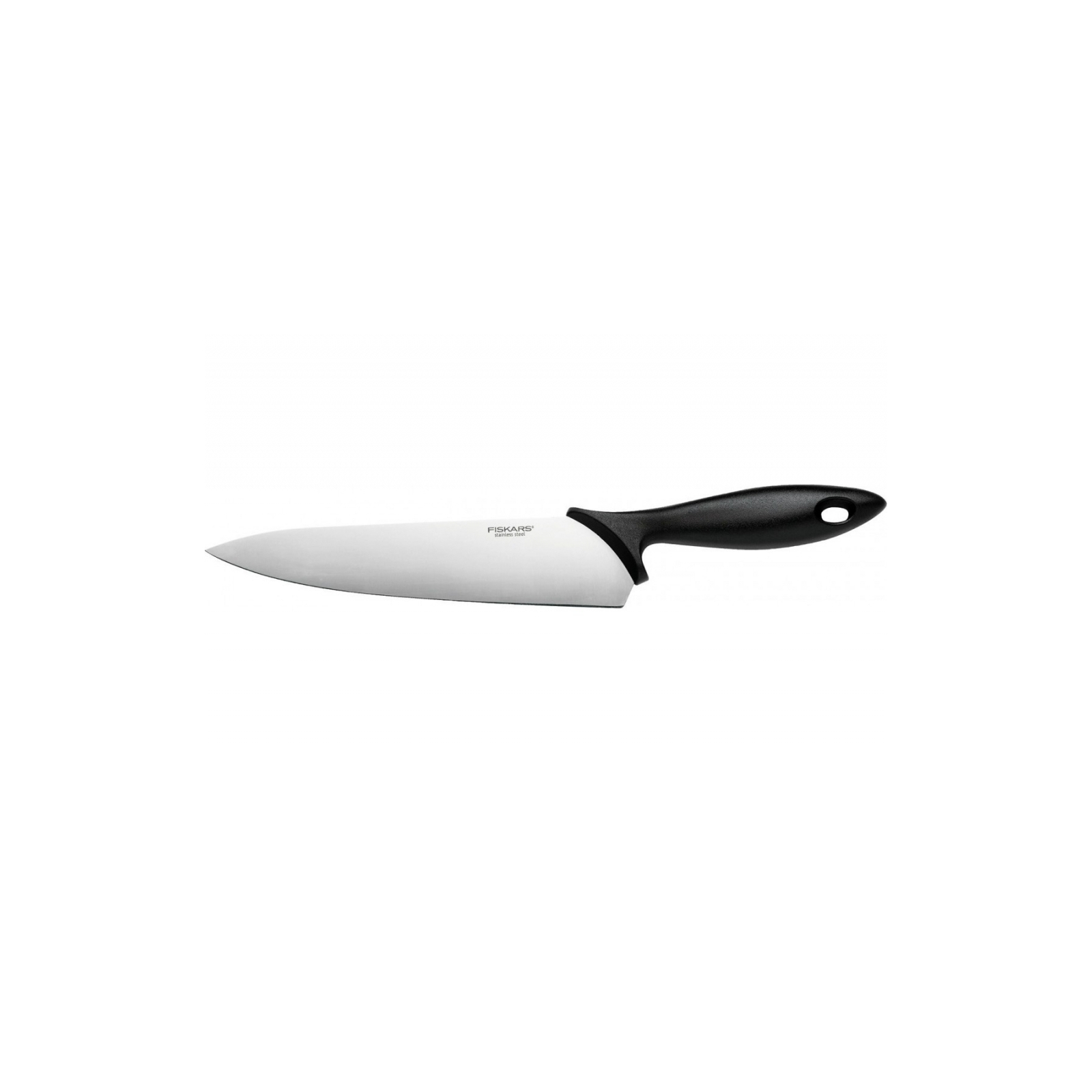 Кухонный нож Fiskars Essential поварской 21 см Black (1023775)