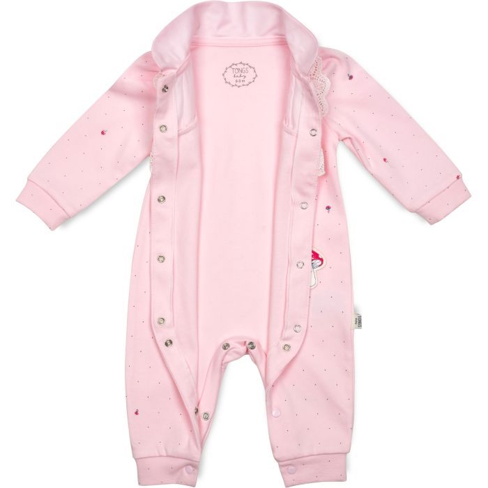 Человечек детский Tongs с повязкой (2451-62G-pink) изображение 4