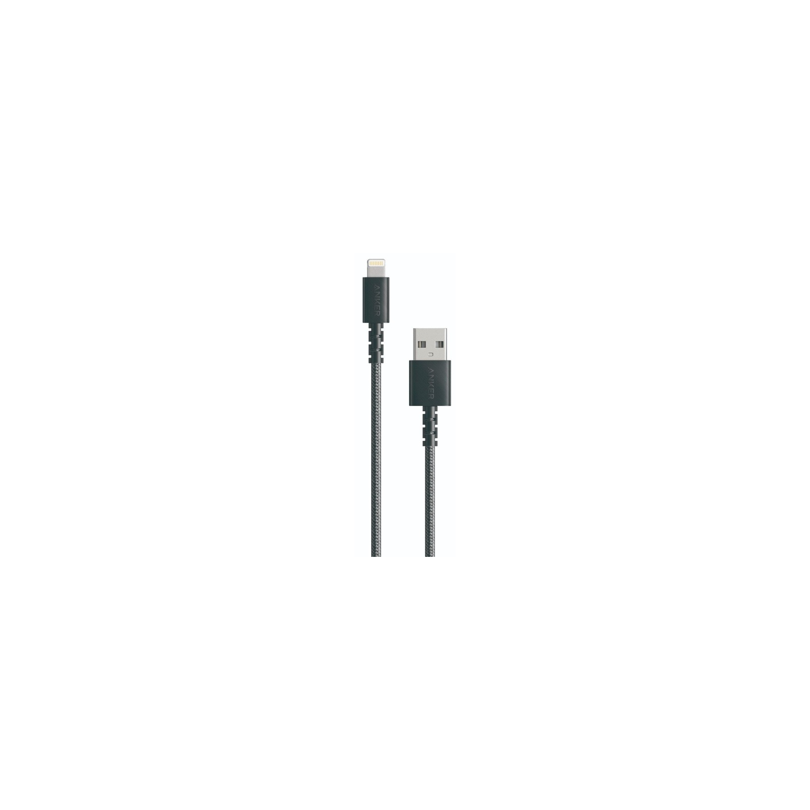Дата кабель USB 2.0 AM to Lightning 0.9m V3 Black Anker (A8012H11)