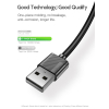 Дата кабель USB 2.0 AM to Micro 5P 0.3m Nets T-M801 Black T-Phox (T-M801 Black) зображення 7