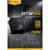 Блок питания Silver Stone 750W STRIDER Gold (SST-ST75F-GS) изображение 11