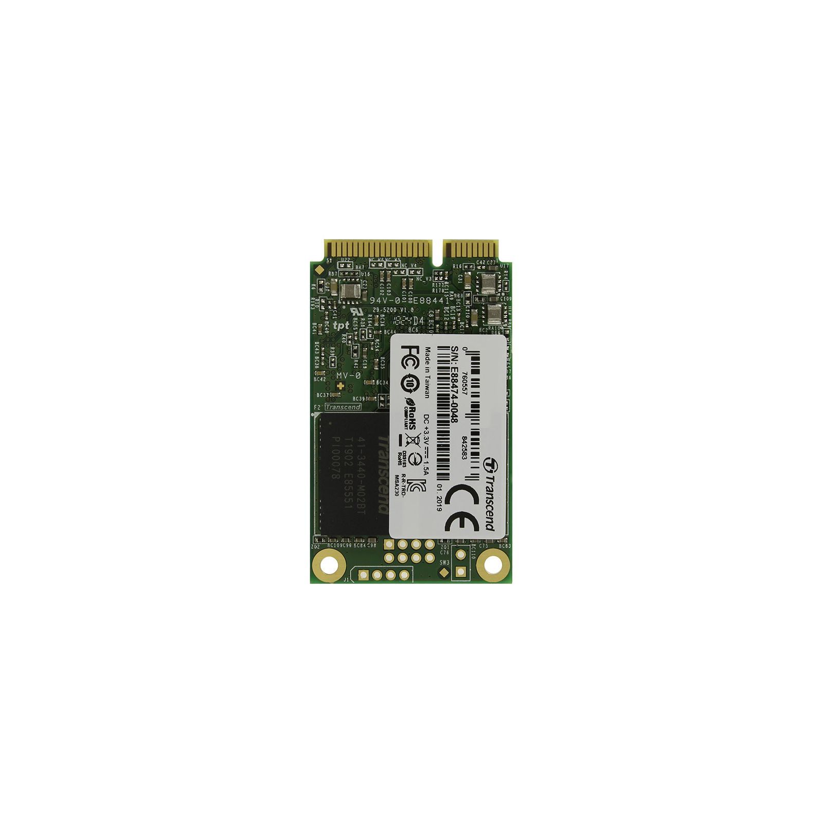 ᐈ Купить накопитель ssd Transcend mSATA 64GB (TS64GMSA230S) в