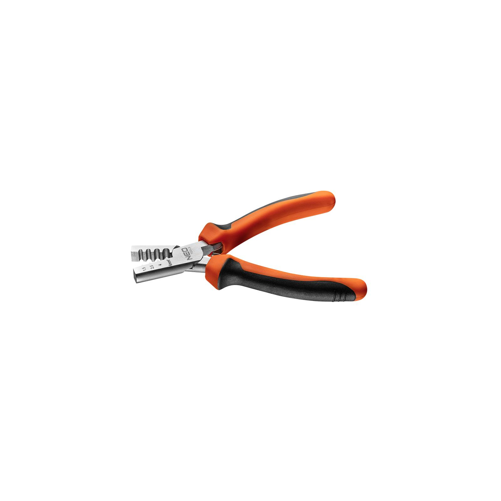 Кліщі Neo Tools для обжима наконечников 1.5-6 мм2, 140 мм (01-533)