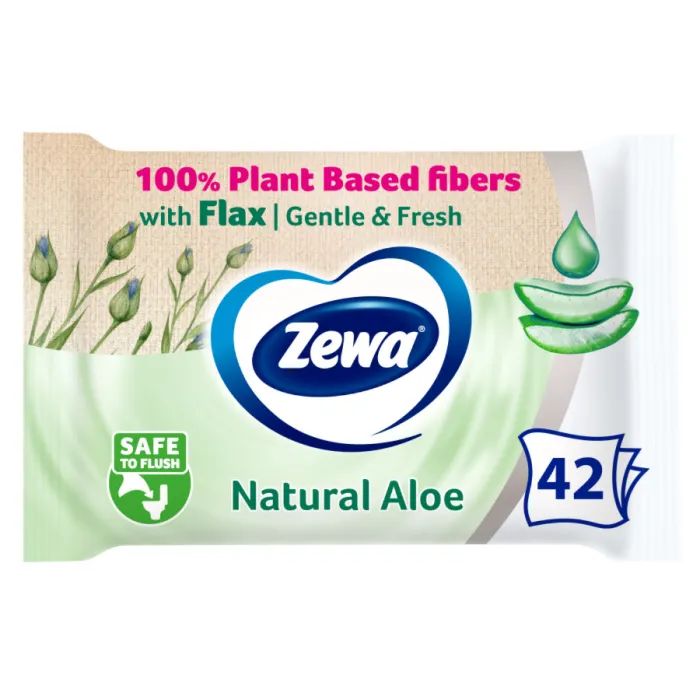 Туалетная бумага Zewa Aloe Vera 42 шт (7322540898934)