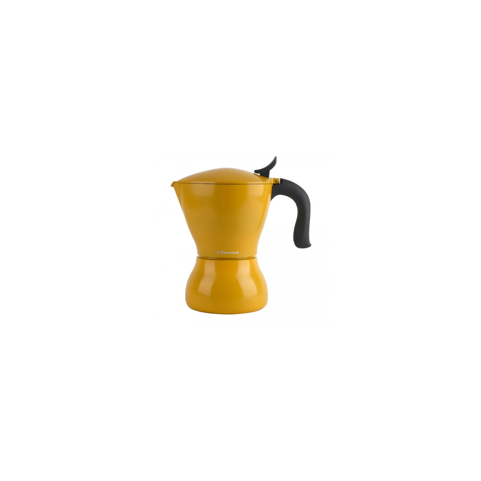 Гейзерна кавоварка Rondell Sole 450 мл на 9 чашек (RDS-1116) зображення 2
