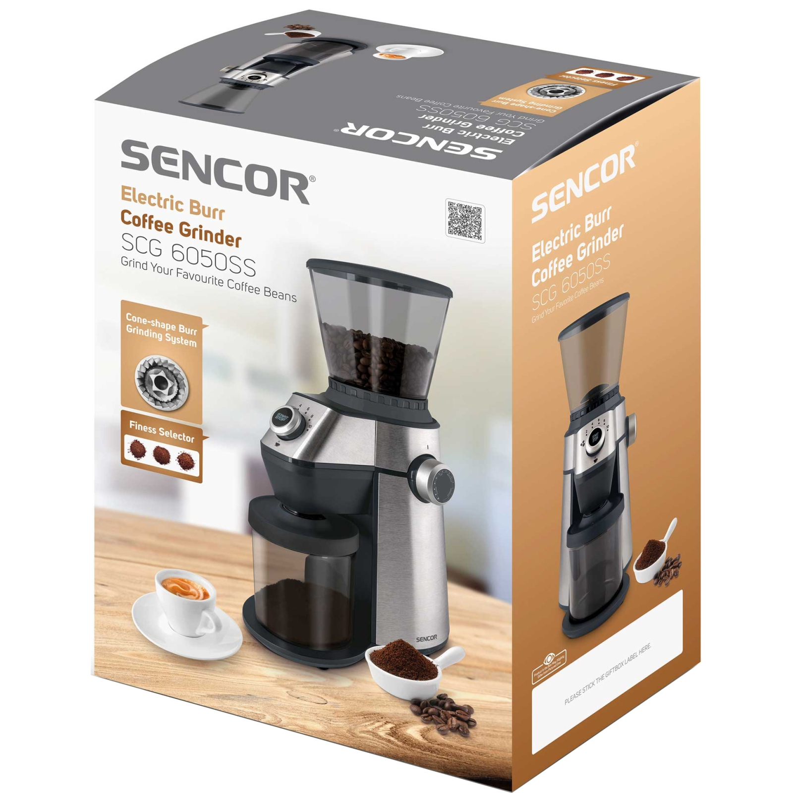 Кофемолка Sencor SCG 6050 SS (SCG6050SS) изображение 7